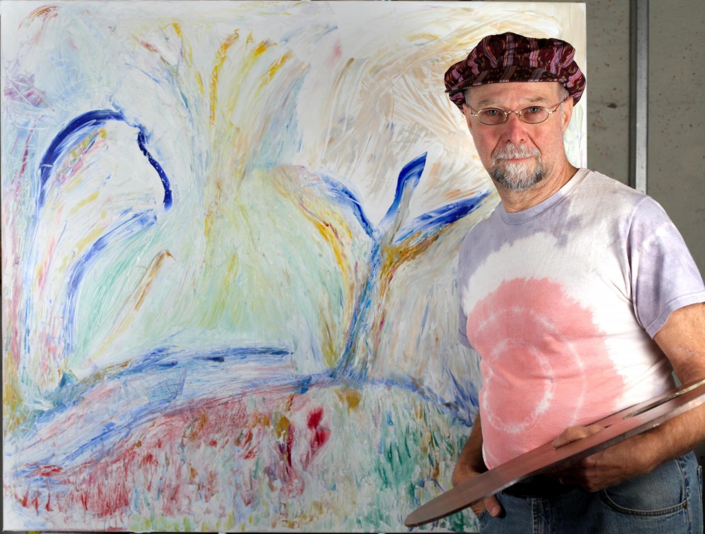 Autumn With Self Painting Of Autumn With Michael J Palladino